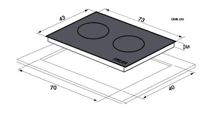 Thông số kỹ thuật của bếp