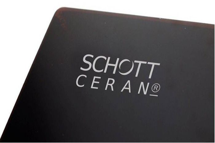 Mặt kính SchottCeran dễ dàng vệ sinh