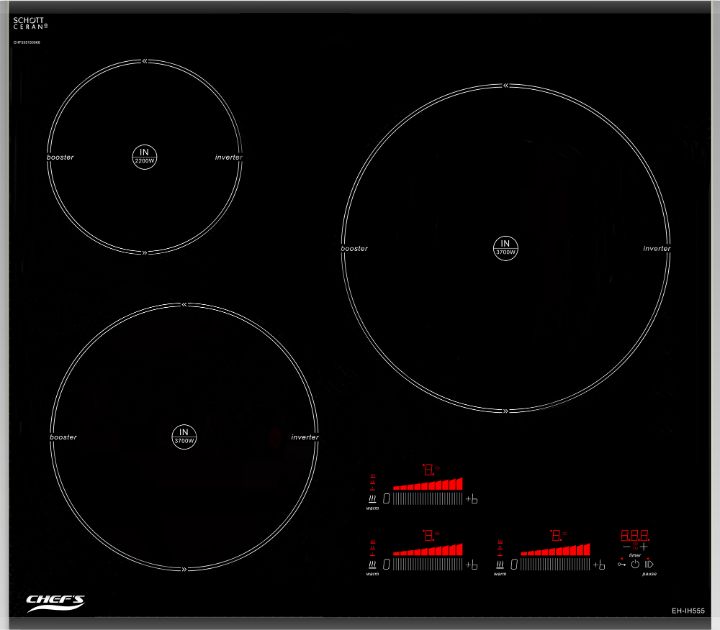 Những ưu điểm khiến bạn mua ngay bếp từ Chefs EH – IH555